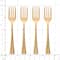 12 Packs: 24 ct. (288 total) Gold Mini Forks by Celebrate It&#x2122;